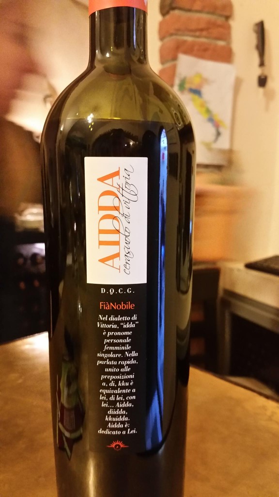 AIDDA, CERASUOLO DI VITTORIA, WINNIA CA FIA NOBILE/ Sycylia, Włochy – NOTKA DEGUSTACYJNA