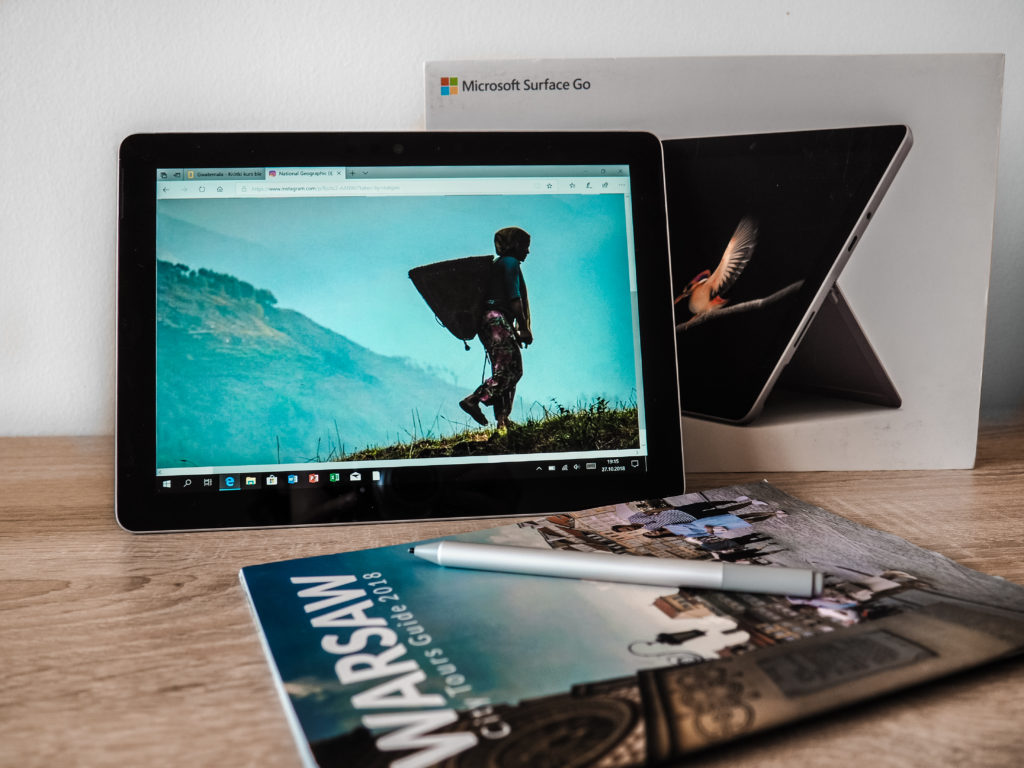 Microsoft Surface GO – idealne rozwiązanie dla blogera – recenzja produktu